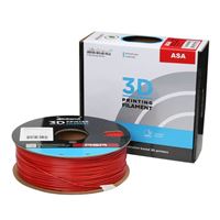 Inland 1.75mm Sparkle Red ASA 3D Printer Filament - 1kg Spool (2.2 lbs)