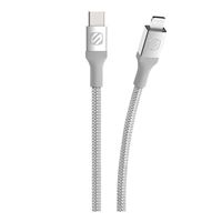 Scosche Industries Premium Charge & Sync Braided Cable for Lightning and USB Type-C Devices
