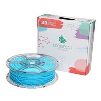 Cookiecad 1.75mm PLA Silk 3D Printer Filament Dual Color Color 1.0 kg (2.2 lbs.) Spool - Blue Ombre