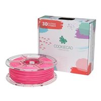  Cookiecad 1.75mm Hot Pink PLA 3D Printer Filament - 1kg Spool (2.2 lbs)
