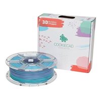  Cookiecad 1.75mm Mermaid (Rainbow Transition) PLA 3D Printer Filament - 1kg Spool (2.2 lbs)