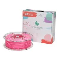  Cookiecad 1.75mm Pink Ombre PLA 3D Printer Filament - 1kg Spool (2.2 lbs)