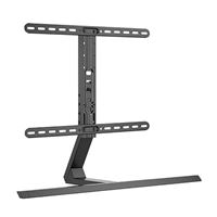 Inland LDT03-18L Contemporary Aluminum Pedestal Tabletop TV Stand