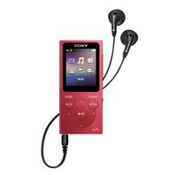 Sony NWE394/R Walkman MP3 Player - Red