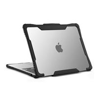 Techprotectus Hinge Protection Rugged MacBook Case with Keyboard Cover for Apple MacBook Air 13.6&quot; M2 2022 - Clear