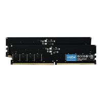 Crucial 32GB (2 x 16GB) DDR5-5600 PC5-44800 CL46 Dual Channel Desktop Memory Kit CT2K16G56C46U5 - Black