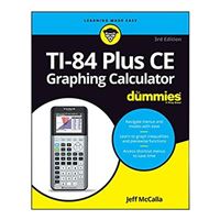 Wiley TI-84 Plus CE Graphing Calculator For Dummies, 3rd Edition