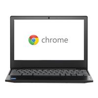 Lenovo IdeaPad 3 Chromebook 11.6" Laptop Computer - Black
