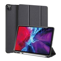 Inland Hard Back Shell Protective Smart Cover Case for iPad 10.2 Inch - Black