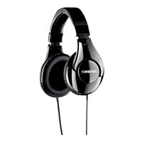 Shure SRH240A Professional Quality Wired Headphones w/ Padded Headband & Ear Cups - Black