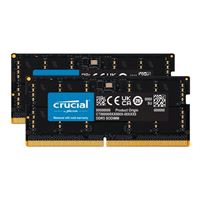 Crucial 64GB 2 x 32GB DDR5-5200 PC5-41600 CL40 SO-DIMM Memory Kit CT2K32G52C42S5