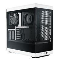 IBuyPower HYTE Y40 Tempered Glass ATX Mid-Tower Computer Case - White