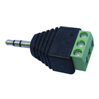 Philmore 3.5mm Stereo Plug Male to Solderless Terminals