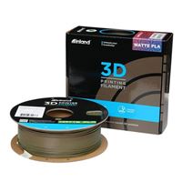 Inland 1.75mm PLA Dual Color Co-Extrusion 3D Printer Filament 1kg (2.2 lbs) Spool - Matte Green-Brown