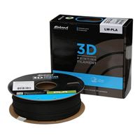 Inland 1.75mm PLA Light Weight 3D Printer Filament 0.8 kg (1.8 lbs.) Spool - Black
