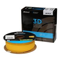 Inland 1.75mm PLA Light Weight 3D Printer Filament 0.8 kg (1.8 lbs.) Spool - Yellow
