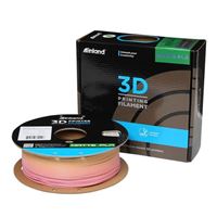 Inland 1.75mm PLA 3D Printer Filament 1kg (2.2 lbs) Cardboard Spool - Matte Rainbow