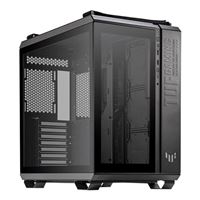 ASUS TUF Gaming GT502 Tempered Glass ATX Mid-Tower Computer Case - Black