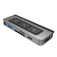 Hyper HyperDrive 6-in-1 USB Type-C Hub (Space Gray)