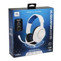 JBL Quantum 360P Console Wireless Over-Ear Gaming Headset with Detachable Boom Mic-Wi-Fi and Bluetooth-22hr Battery Life for Playstation