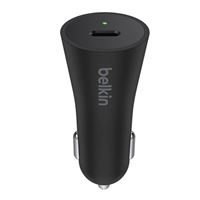 Belkin BoostCharge USB Type-C Car Charger + Cable with Quick Charge 4+