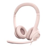Logitech H390 USB Wired Headset - Rose