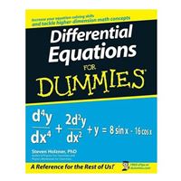 Wiley Differential Equations For Dummies, 1st Edition