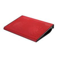 Aluratek Slim USB Laptop Cooling Pad Red