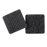 VELCRO Mounting Squares 7/8 Inch 12 ct - Black