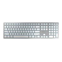 Cherry KW 9100 Slim Wireless Keyboard for Mac - White
