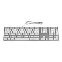 Matias USB-C Keyboard for Mac - Silver
