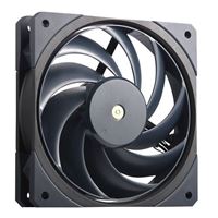 Cooler Master Mobius 120 OC High-Performance Interconnecting Ring Blade Dual Ball Bearing 120mm Case Fan