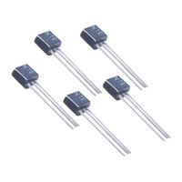 NTE Electronics Transistor PNP Silicon Bvcbo 160V IC 600ma TO-92 Case General Purpose Amplifier - 5 Pack