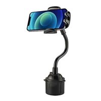 LAX Gadgets Cup Holder Phone Mount - Black