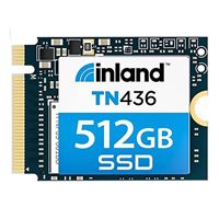 Inland TN436 512GB 3D TLC NAND PCIe Gen 4 x4 NVMe M.2 2230 Internal SSD - Compatible with Steam Deck