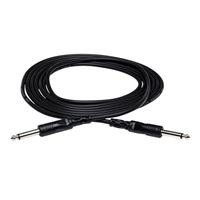 Hosa Technology Phone (1/4&quot;) Male to Phone (1/4&quot;) Male Cable - 5 ft.
