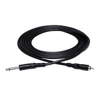 Hosa Technology 1/4&quot; Male to RCA Male Audio Interconnect Cable - 15 ft.