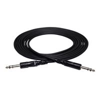 Hosa Technology Stereo 1/4&quot; Male Phone to 1/4&quot; Male Phone TRS Cable - 3 ft.