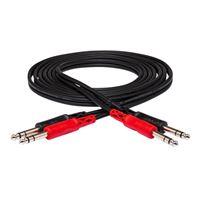 Hosa Technology Dual 1/4&quot; TRS Male to Dual 1/4&quot; TRS Male Stereo Audio Cable - 10 ft.