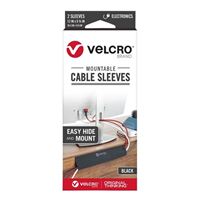 VELCRO Mountable Cable Sleeves 12in x 5-3/4in (2-Pack)
