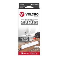 VELCRO Mountable Cable Sleeves Roll 36in x 5-3/4in. (White)