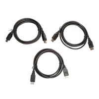 Inland DisplayPort 1.4 Cable - 6 ft. (3 Pack)