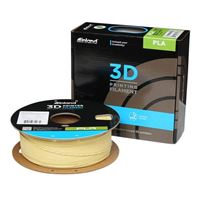 Inland 1.75mm PLA 3D Printer Filament 1kg (2.2 lbs) Carboard Spool - Yellow Marble