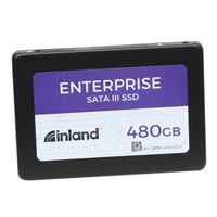 Inland Enterprise 480GB SATA III SSD 3D TLC NAND 2.5&quot; LDPC ECC & RAID ECC with DDR ECC Engine Enterprise Grade Internal Solid State Drive