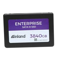 Inland Enterprise 3840GB SATA III SSD 3D TLC NAND 2.5&quot; LDPC ECC & RAID ECC with DDR ECC Engine Enterprise Grade Internal Solid State Drive