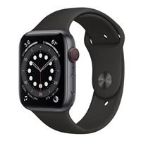 Apple Watch Series 6 GPS 40mm Blue Aluminum Smartwatch (Refurbished) - Gray and Black