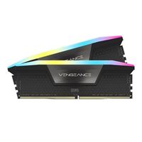 Vengeance RGB 96GB (2 x 48GB) DDR5-5600 PC5-44800 CL40 Dual Channel Desktop Memory Kit CMH96GX5M2B5600C40 - Black