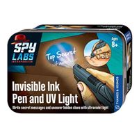 Thames And Kosmos Spy Labs: Invisible Ink Pen and UV Light