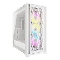 Corsair iCUE 5000D RGB AIRFLOW Tempered Glass ATX Mid-Tower Computer Case - White