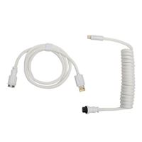Inland Gaming Coiled Cable - White